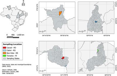 Phylogenetic analysis of rabies surveillance samples from north and northeast Brazil